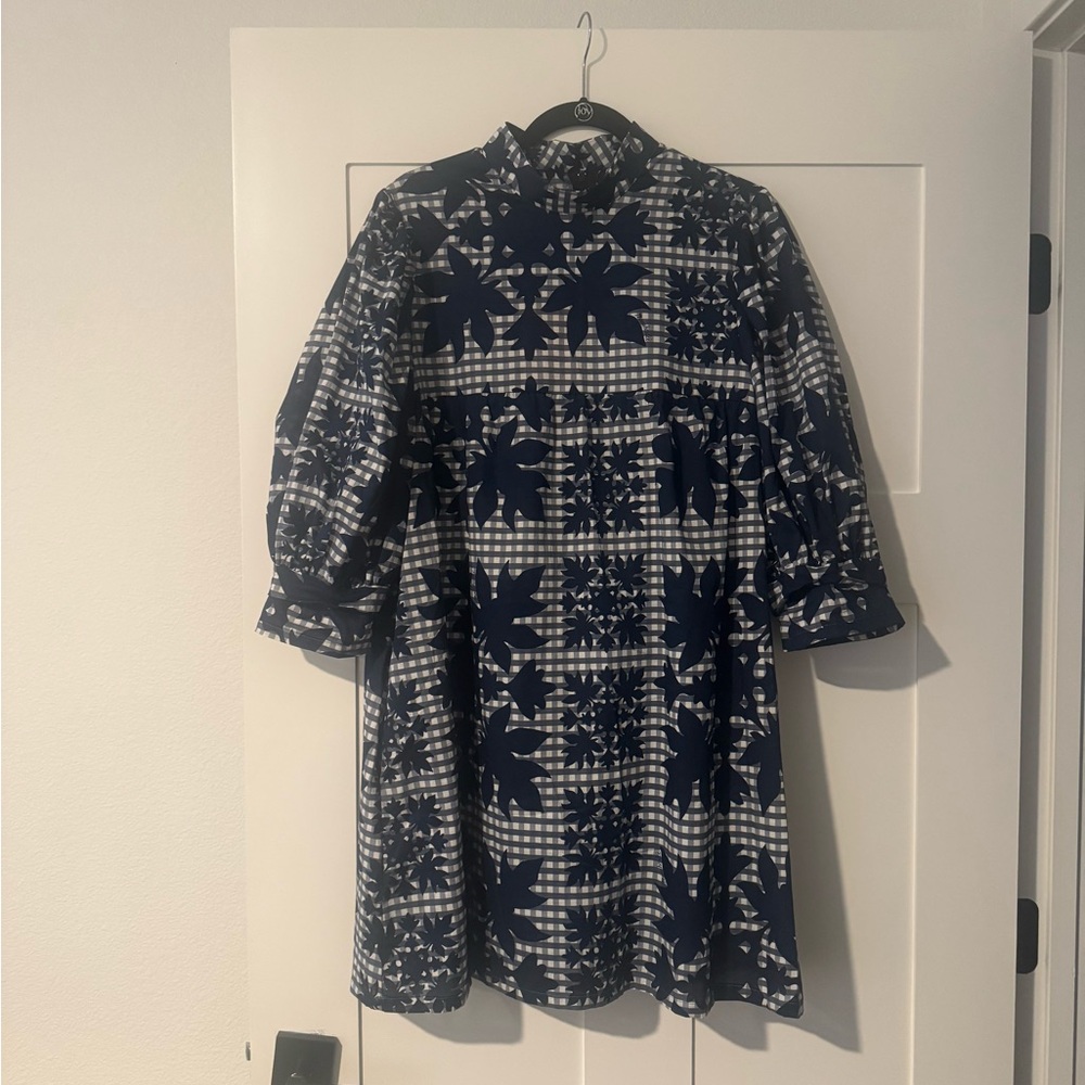 Manuhealii Ku’ualoha Babydoll Dress in Ocean